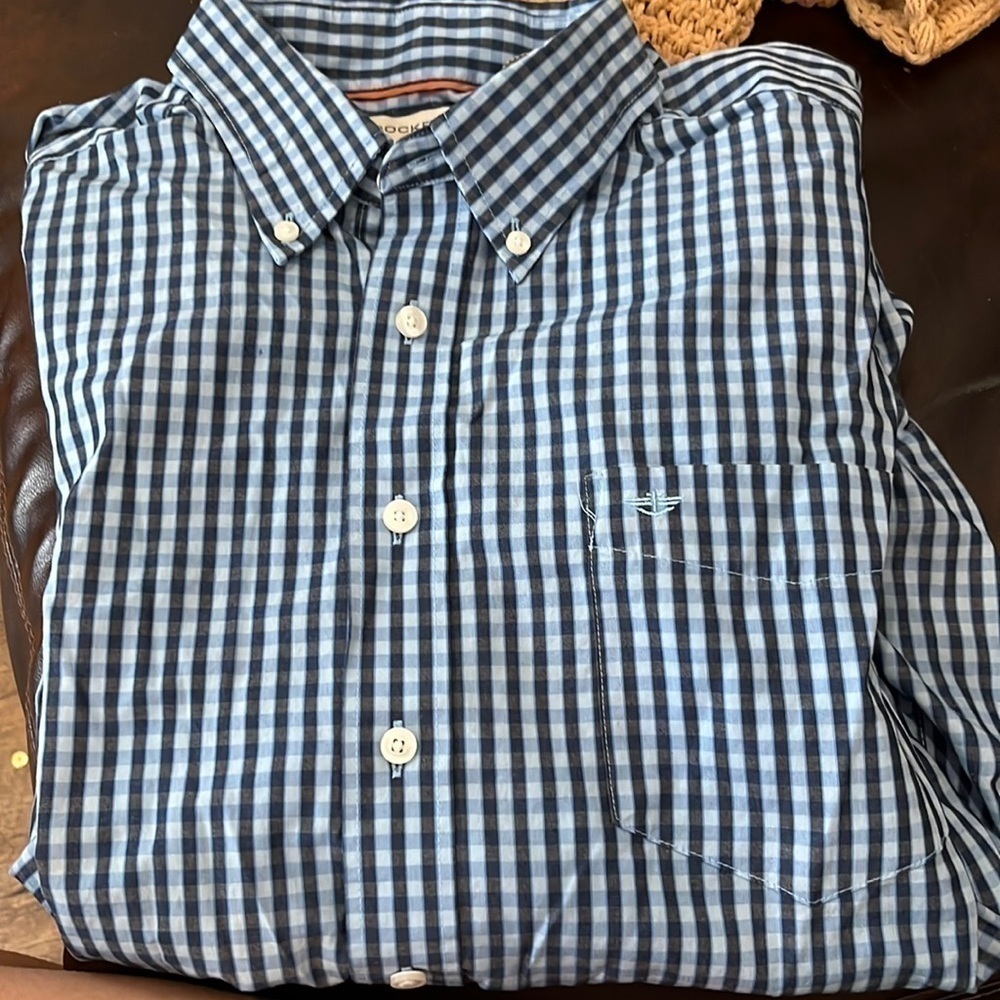 Mens dockers button down shirt